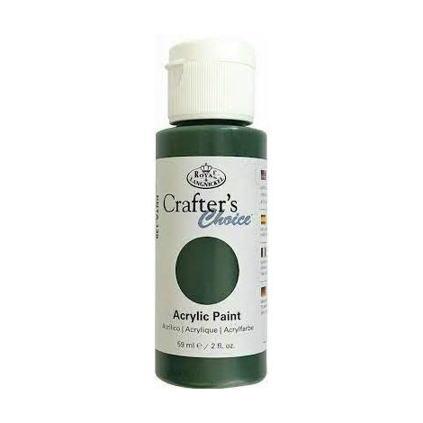 Farba akrylowa R&L Crafter's Choice 59ml, Zielona/Sap Green